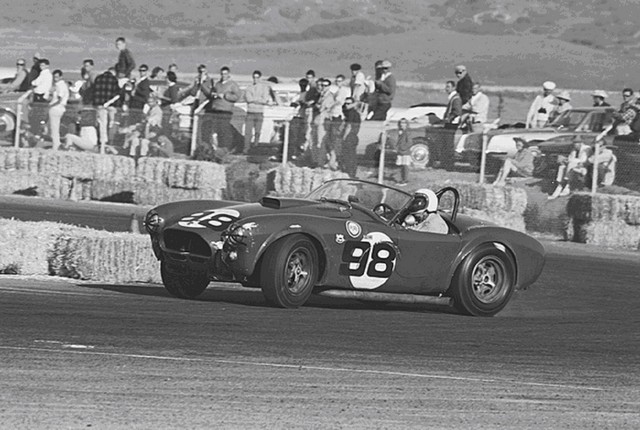 Dave MacDonald, Shelby Cobra, Del Mar Raceway